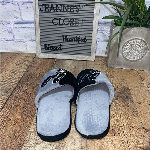 Men's San Antonio Spurs Colorblock Slide Slippers - Picture 2 of 10